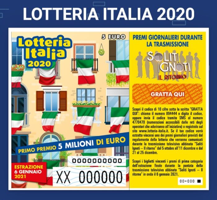 Lotteria Italia 2020-2021 vinto terzo premio a Gallicano nel Lazio
