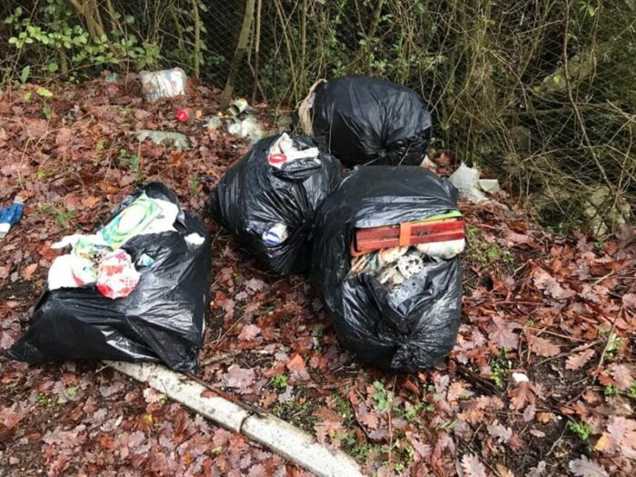 Colleferro, rifiuti abbandonati a Colle Bracchi e zona Sloi