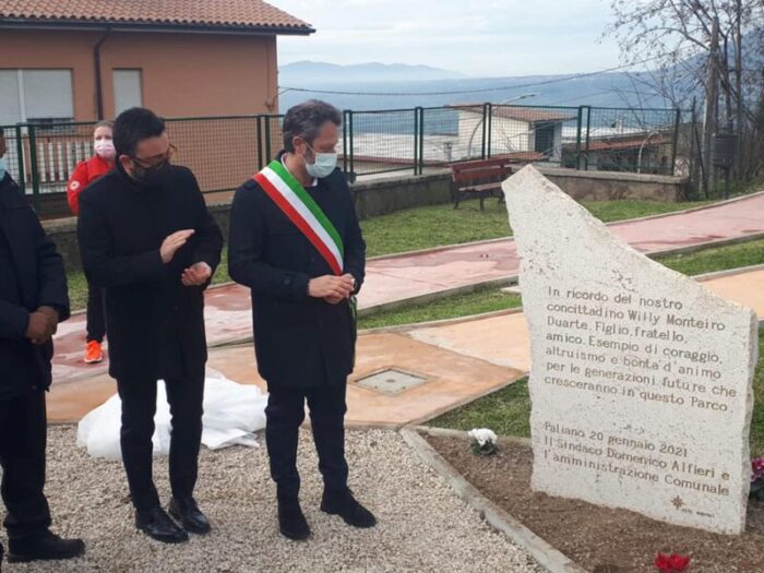 Paliano inaugurato parco a Willy