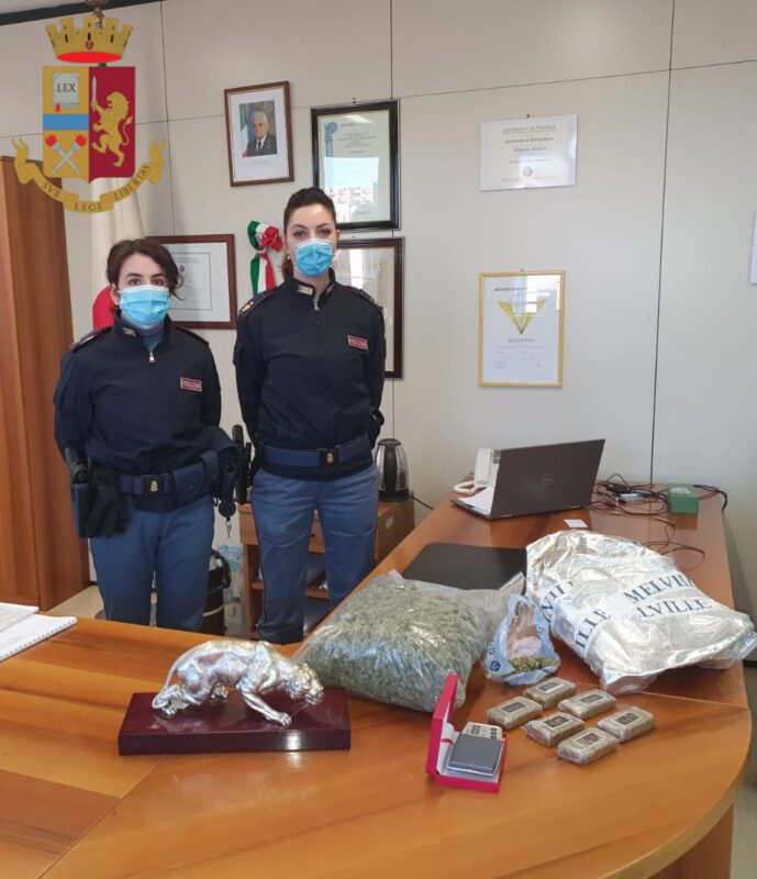 operazione antidroga a san basilio