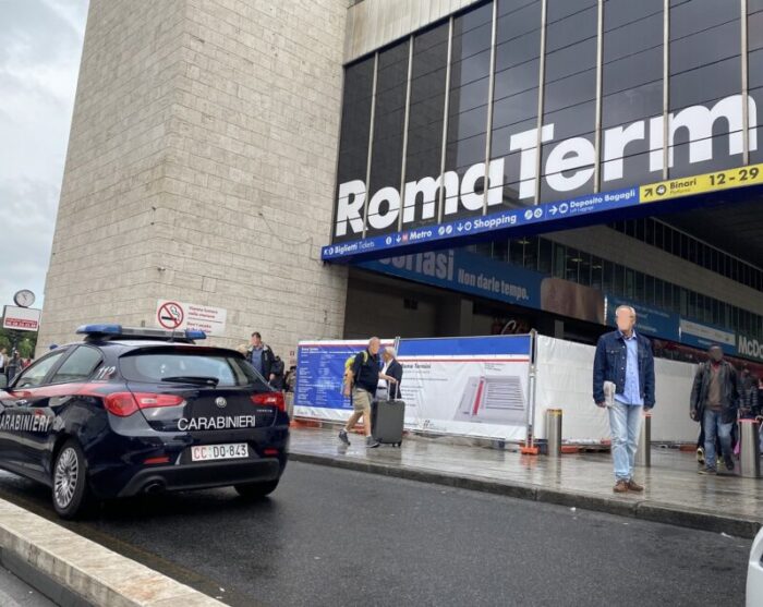 Termini arresto banda sottopassaggio