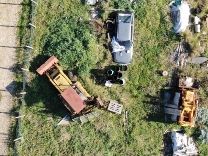 ciampino deposito abusivo rifiuti drone