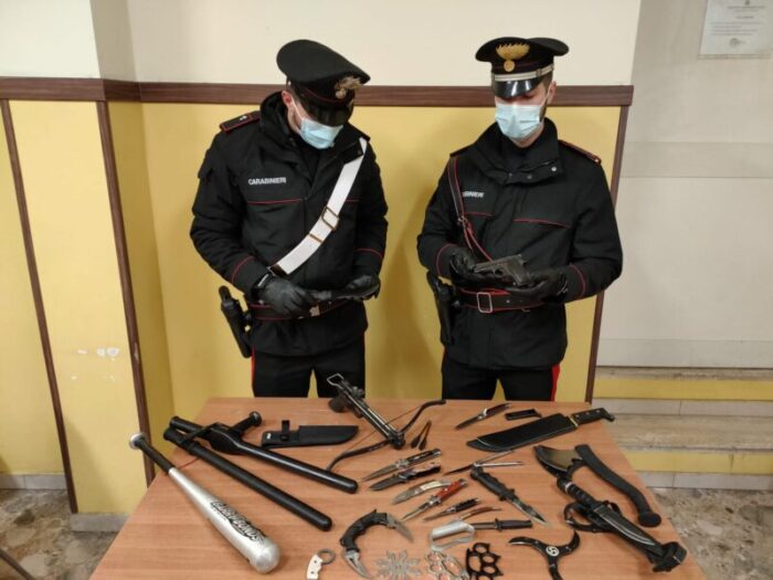 montesacro arrestato 34enne per armeria illegale a casa