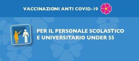 Regione Lazio. Dal 18 febbraio al via le prenotazioni del vaccino anti-Covid per il personale scolastico e universitario. Le info