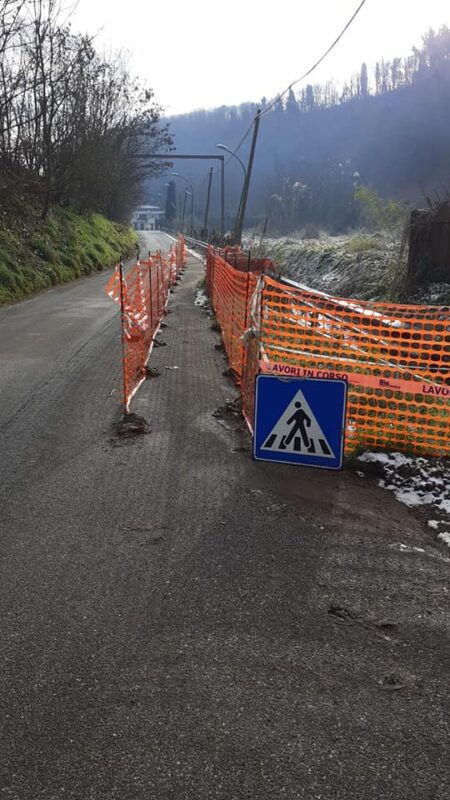 Valmontone, lavori di ripristino della viabilità in via Enrico Berlinguer: d'ora in avanti finiranno i restringimenti