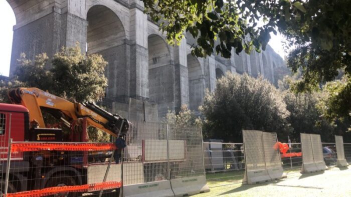 Ponte di Ariccia, al via i lavori di consolidamento strutturale (FOTO)