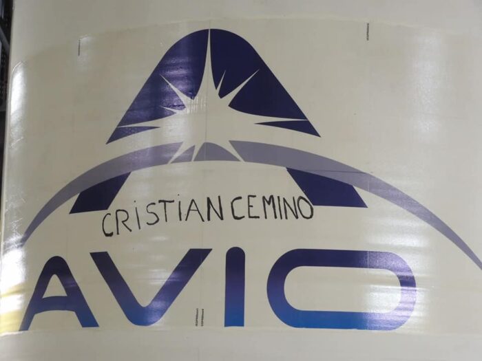 avio volo vv18 cristian cemino