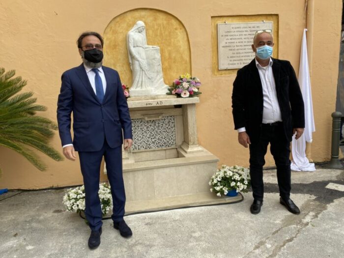 Nettuno inaugurazione monumento chiesa Santa Maria del Quarto