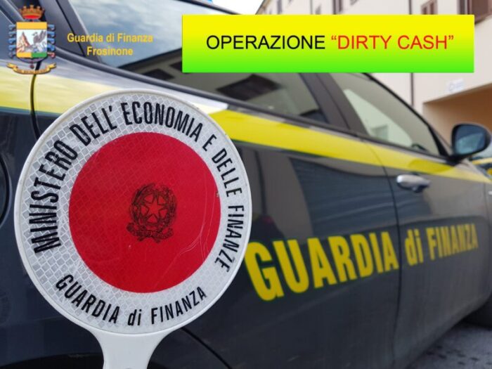 operazione dirty cash gdf cassino