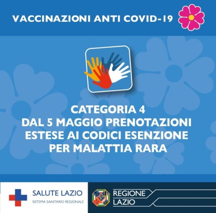 prenotazioni vaccini anti covid per malattie rare