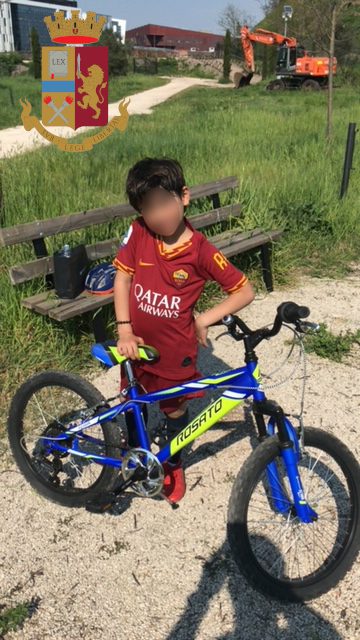 Eur. Ritrovata dalla Polizia la bicicletta rubata nella notte ad un bambino di 8 anni