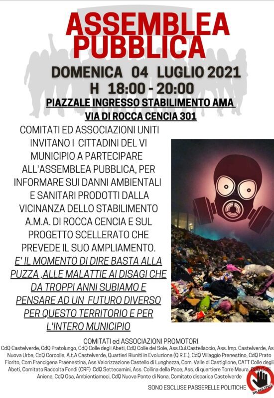 assemblea pubblica vi municipio domenica 4 luglio