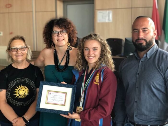 ardea Chiara Tagliafierro campionessa mondo karate