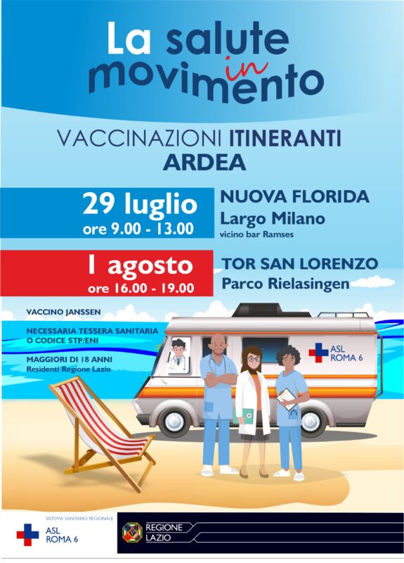 ardea camper asl vaccinazioni