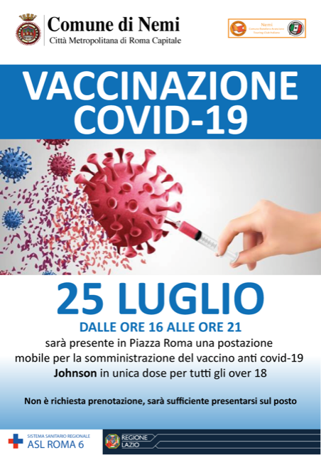 Castelli Romani, il calendario delle vaccinazioni itineranti