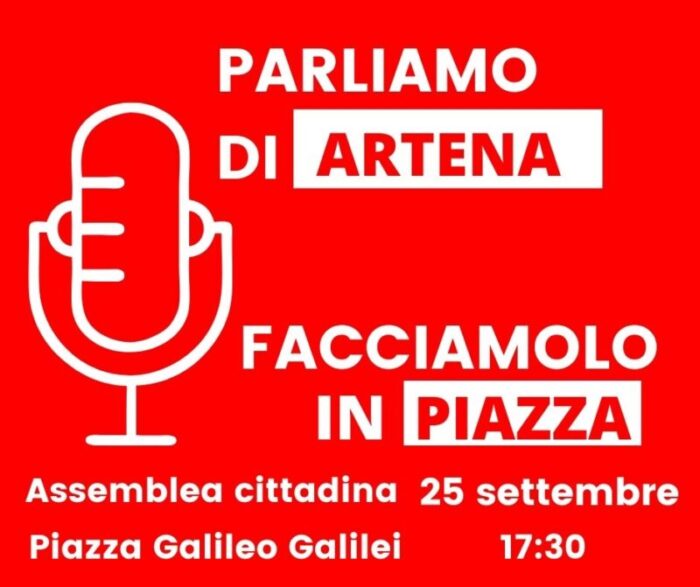 Parliamo di Artena facciamolo in piazza 25 settembre 2021