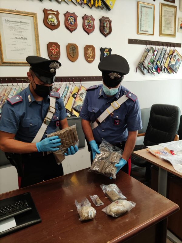 Montespaccato. Sequestrati 3 kg di hashish, arrestati due pusher