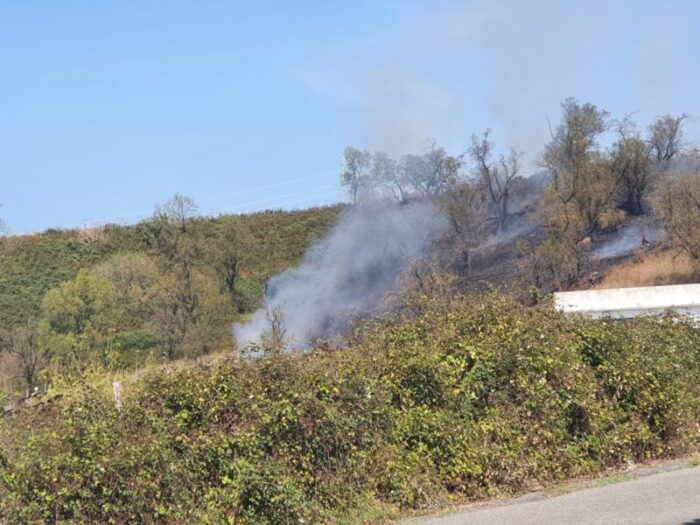 ss casilina colleferro incendio oggi 14 settembre 2021