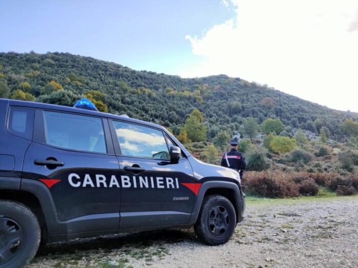 COLLEFFERO - I Carabinieri intervenuti alla Piana di Monte Faggeta (2)