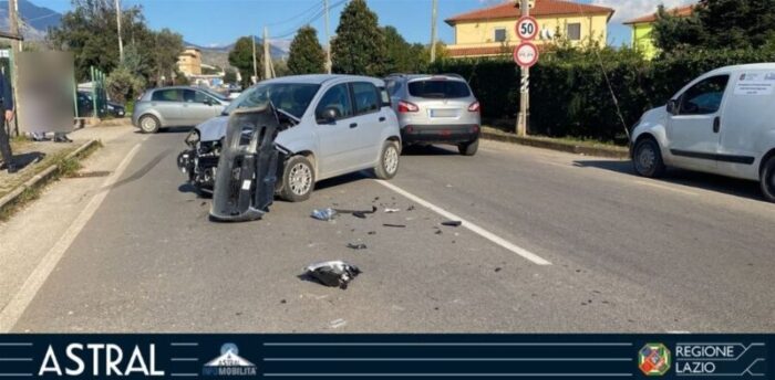 Ceriara, incidente in zona migliara: lunghe code