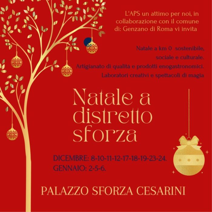 Genzano di Roma, eventi per Natale 2021: tutti i dettagli
