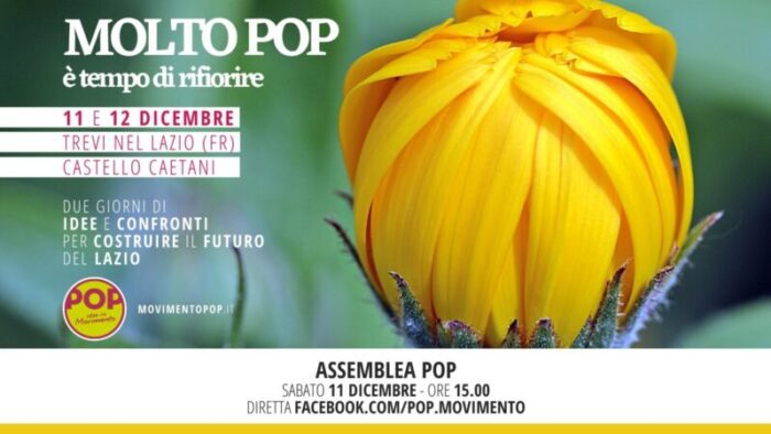 lazio Molto POP è tempo di rifiorire 11 12 dicembre 2021