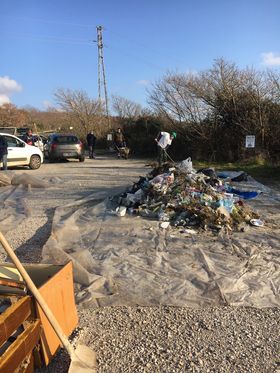 Fare verde Fiuggi e Frosinone e Legambiente insieme per pulire le piazzole vicine al lago di Canterno