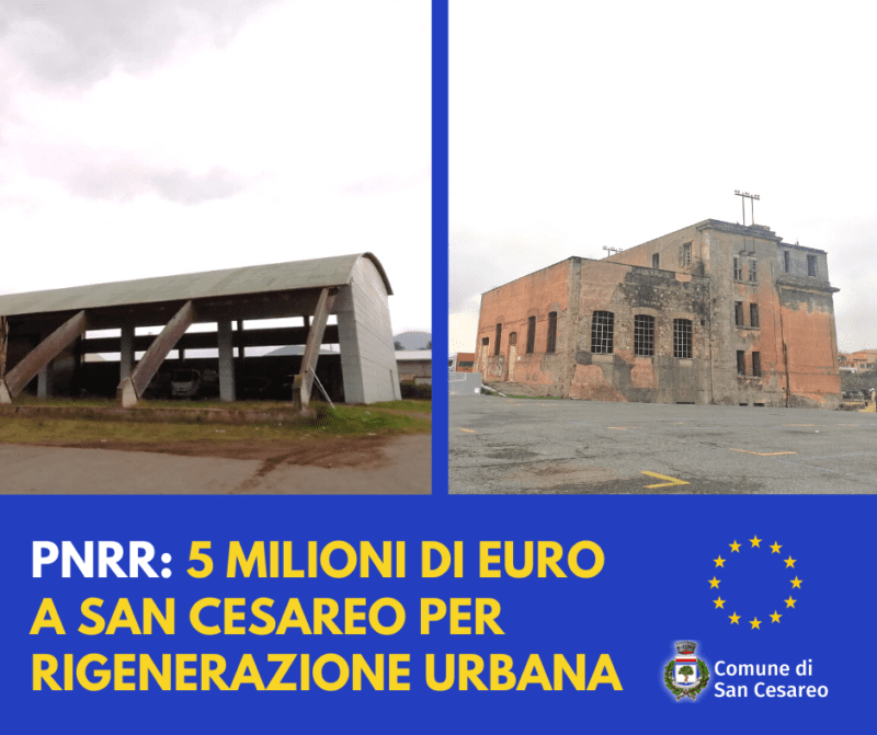 San Cesareo, dal PNRR arrivano 5 milioni di euro: ecco a cosa saranno destinati