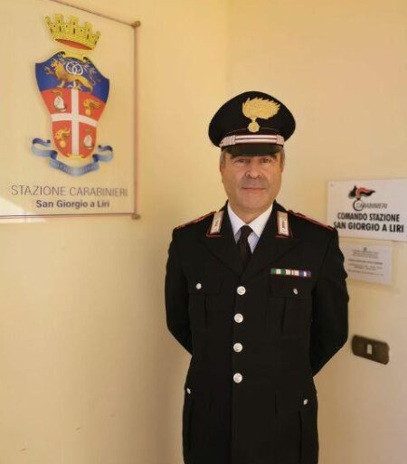 San Giorgio a Liri, dopo 40 anni meritato congedo per il vice Comandante della stazione dei Carabinieri, Marcello Nardone