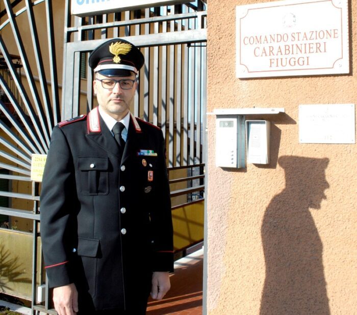 fiuggi Comandante della Stazione Carabinieri Domenico Serpico
