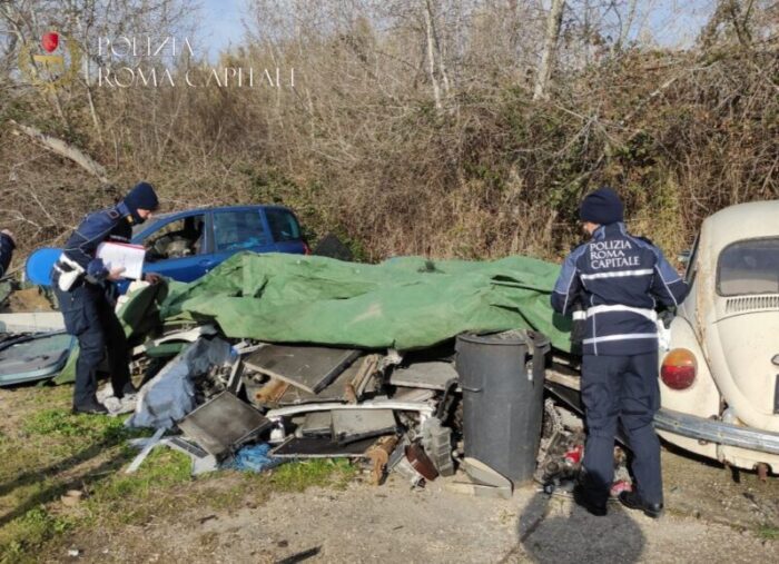 roma rete illegale traffico rifiuti