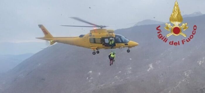 Paura a Collepardo. Escursionista in bici si perde sui monti: intervengono i Vigili del Fuoco