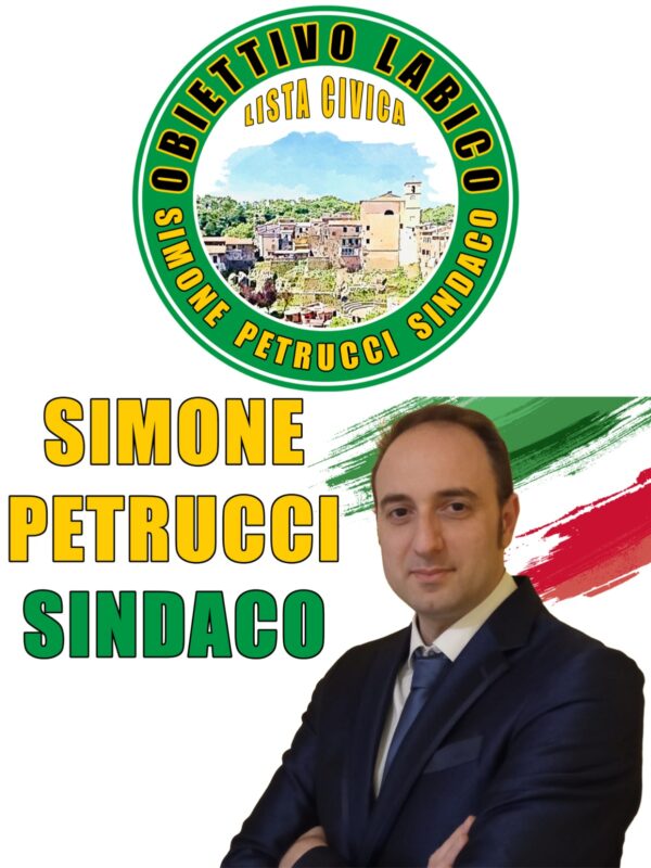 Labico si è posta un Nuovo Obiettivo: Simone Petrucci Sindaco che si racconta ai nostri microfoni