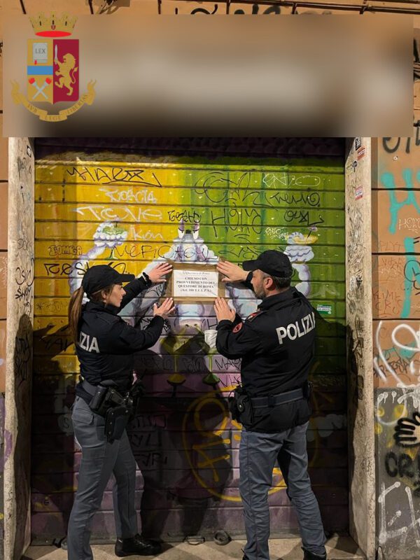 roma controlli san lorenzo chiusi locali