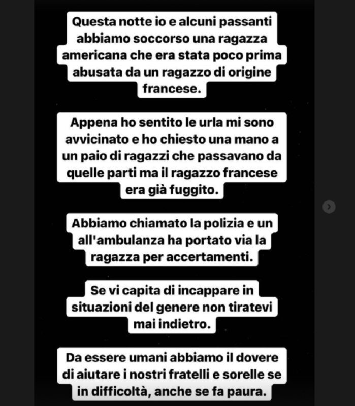 leo gassman ragazza stuprata roma