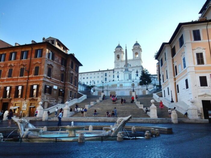 scalinata trinità dei monti