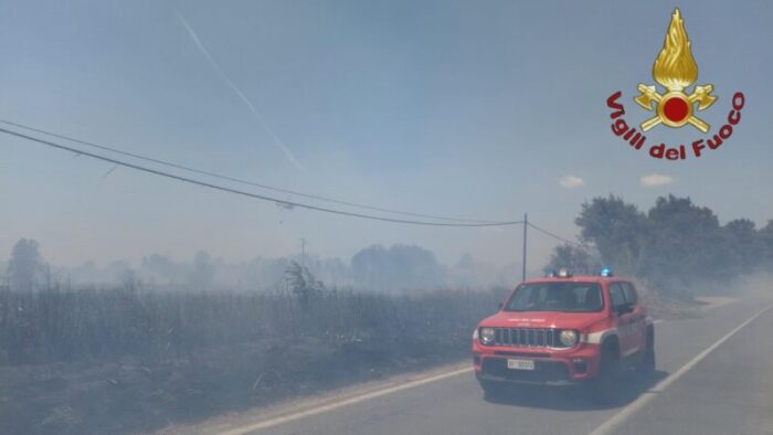 Via della Muratella e Via Flaminia Nuova, due vasti incendi di boschi e sterpaglie