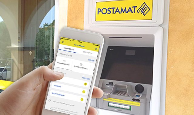 Poste Italiane provincia di Frosinone, arriva il servizio di prelievo Cardless: si prelevano contanti senza carta