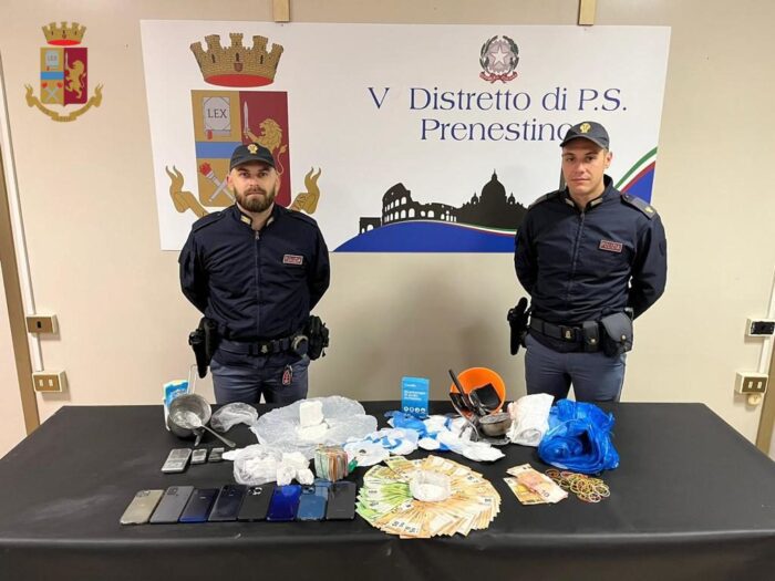 Tor Sapienza spaccio droga arresti