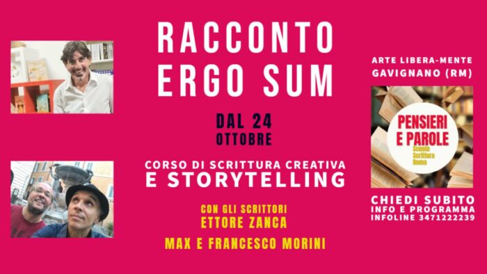 Scrittura creativa e storytelling a Gavignano