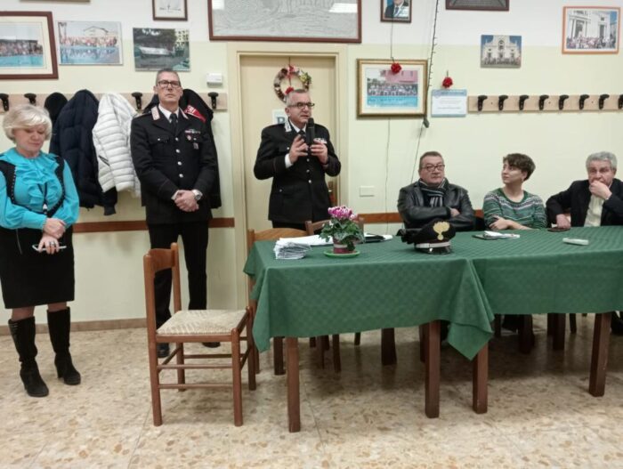 Labico, i Carabinieri incontrano gli anziani per prevenire le truffe