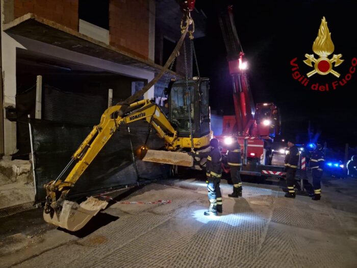 Piglio, ceduto il muro di contenimento nella notte