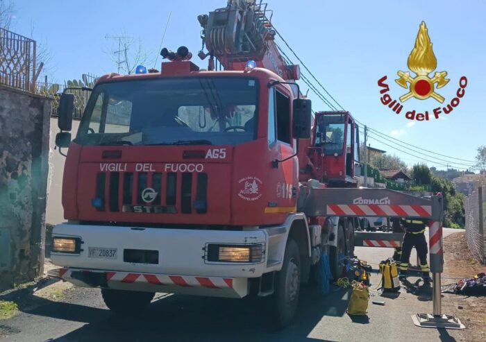 zagarolo furgone fuori strada