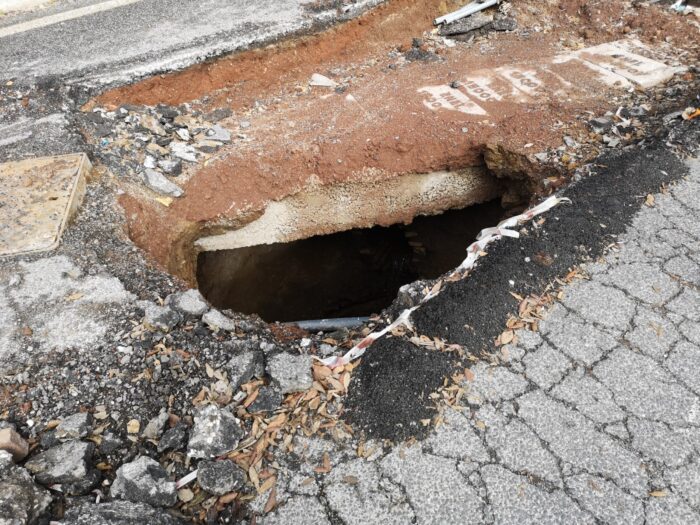 Roma, chiusa la voragine di viale Buozzi: strada riaperta al traffico