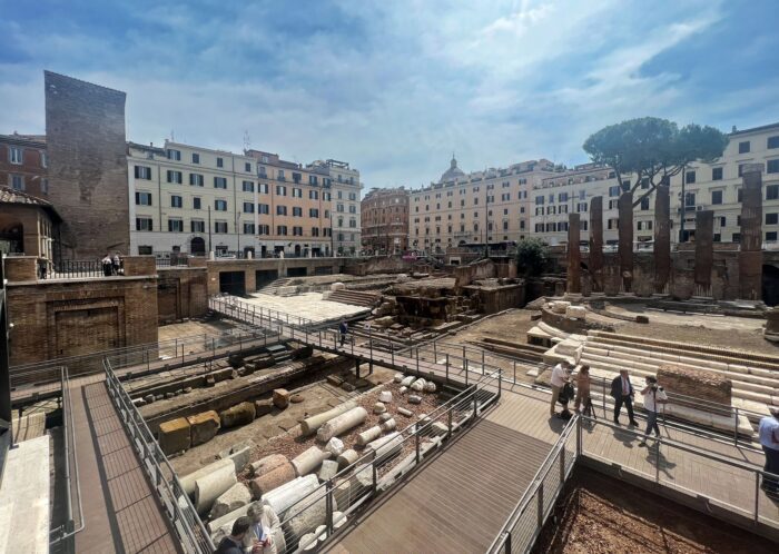 Riapre al pubblico l'Ara Sacra di Largo Argentina