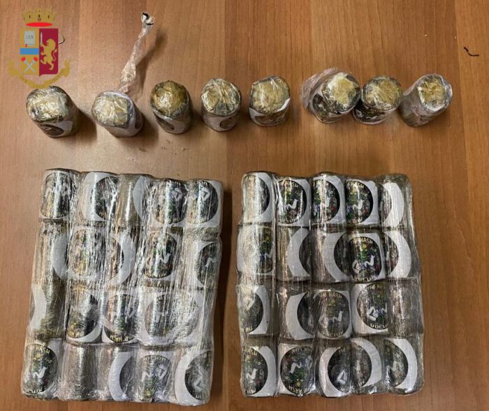 San Basilio, nasconde l'hashish nel frigorifero: arrestato un 34enne