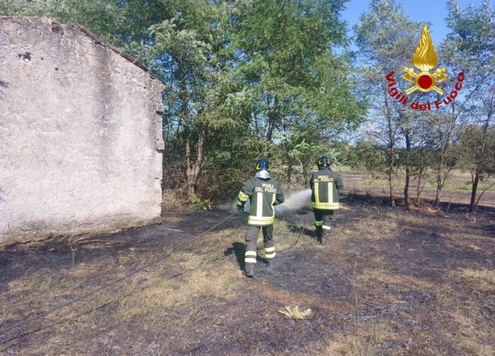 vigili del fuoco di frosinone, numerosi gli interventi a ferragosto