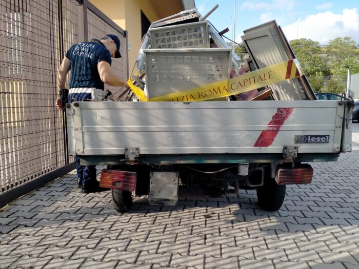 Roma, contrasto ai reati ambientali: multe e denunce