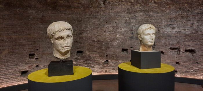 Roma, Mercati di Traiano: Valter Mainetti racconta i due ritratti inediti di Augusto da Roma e Isernia
