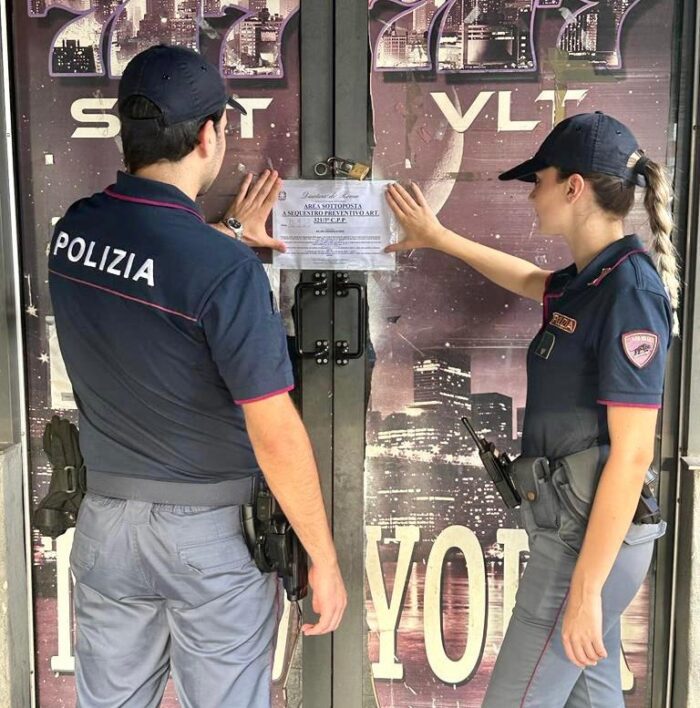 roma controlli locali prenestino stazione termini centro storico